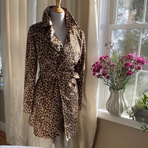 Parisian Works Animal Print Coat